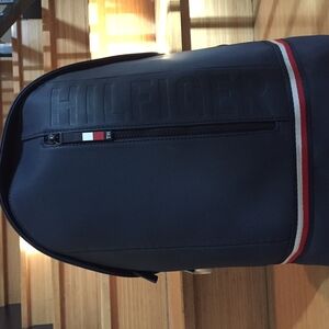 Tommy Hilfiger Blue Backpack Sleek Modern Design